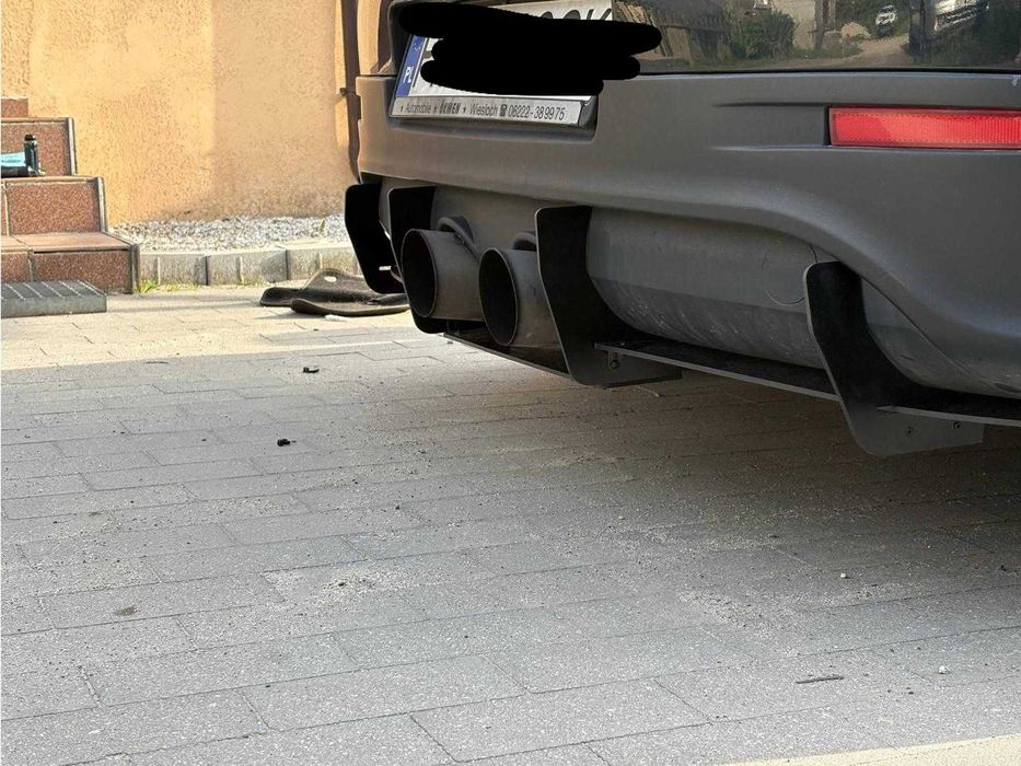 Dyfuzor Tylny VW Golf 5 V R32 Czarny Połysk Nakładka dyfuzora