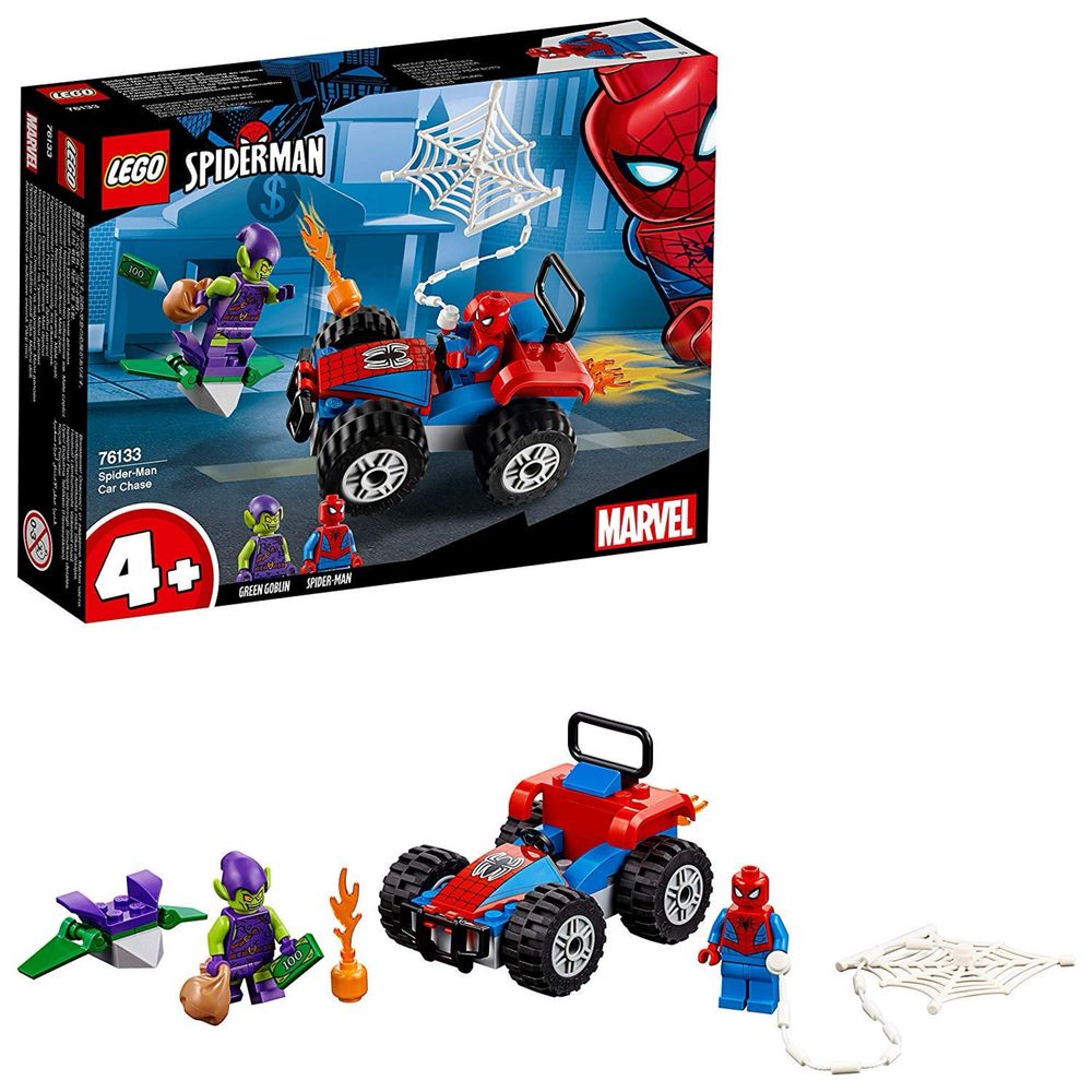 Lego Super Heroes Автомобильная погоня Человека-паука 76133