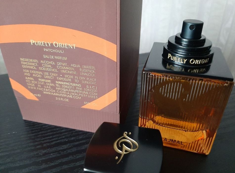 МЕНЯЮ парфюм  Ajmal Purely Orient Patchouli  на  Ajmal Orient Saffron