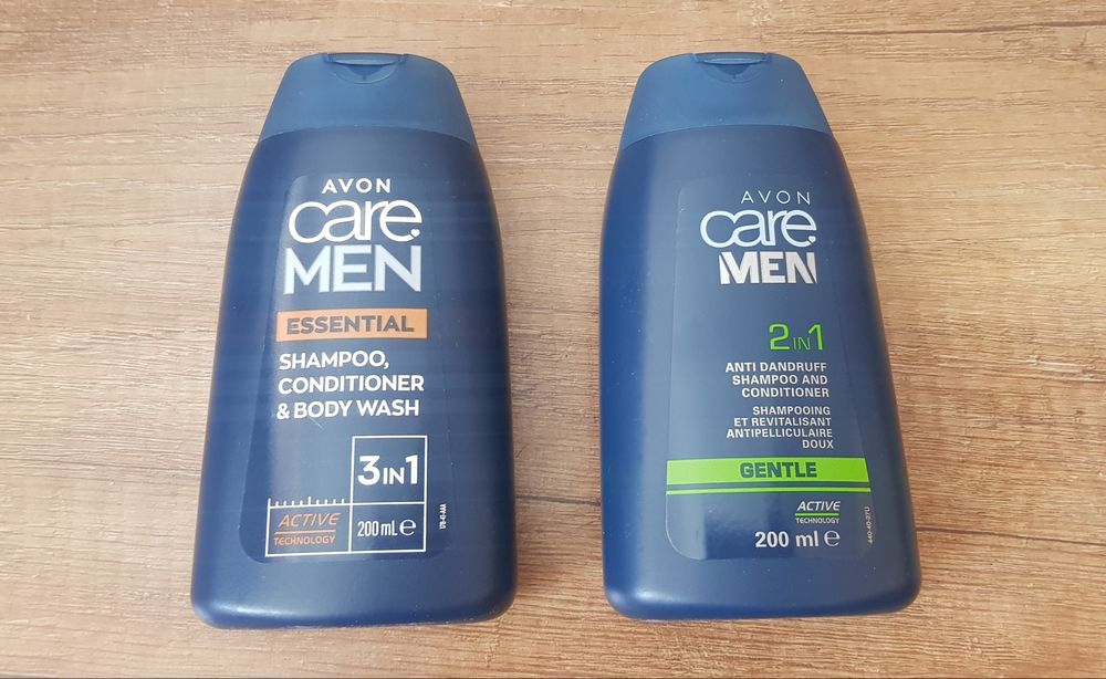 Avon Care Men Deep Power szampon żel odżywka 3w1 męski węgiel drzewny