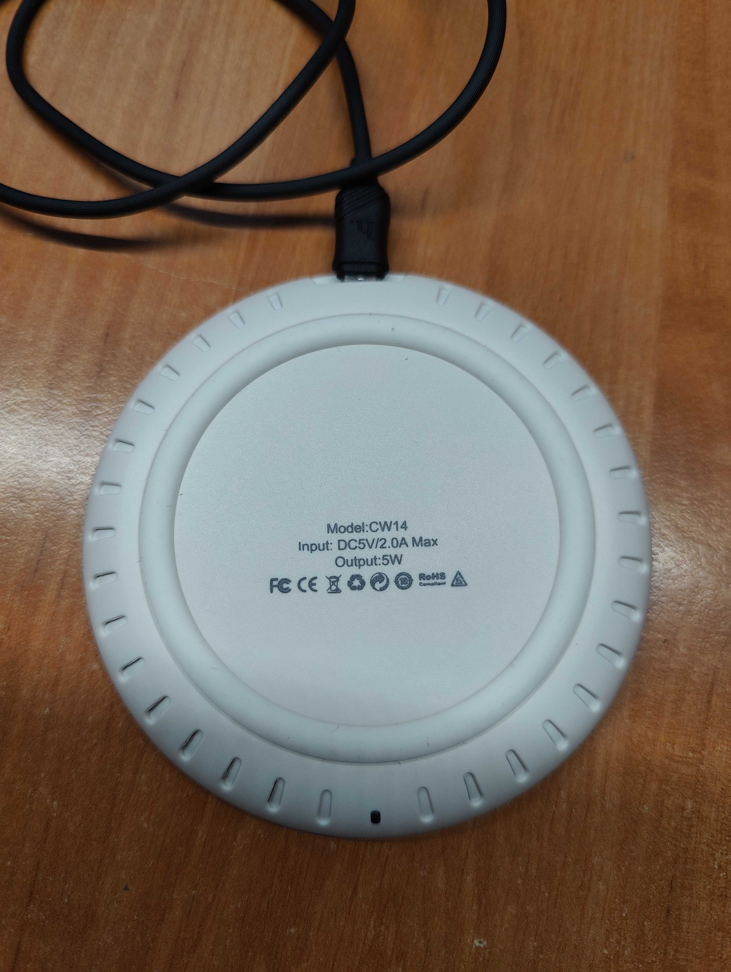 Беспроводная зарядка Hoco CW14, Wireless output: 5W