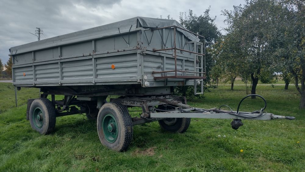 Przyczepa wywrotka rolnicza D55 tandem D47 Hl6011 Hl8011 D732