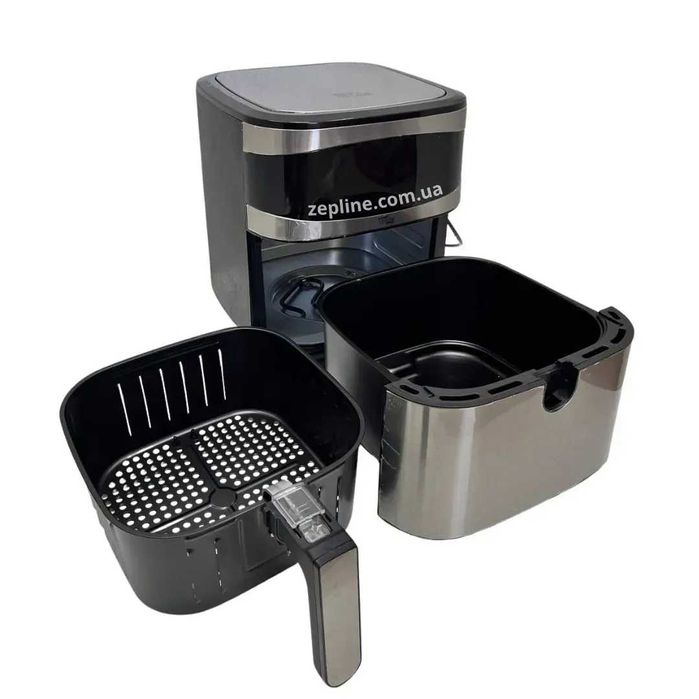 Аерофритюрниця Zepline ZP-216, 12 л, 4200 Вт, 2 ТЕНи