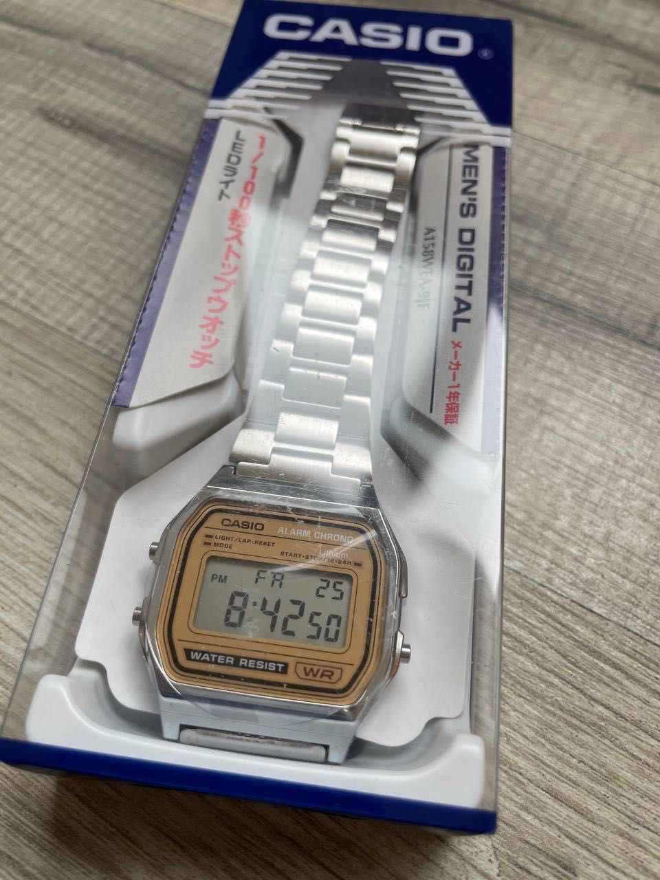 Наручний годинник Casio A158WEA-9 оригінал, новий