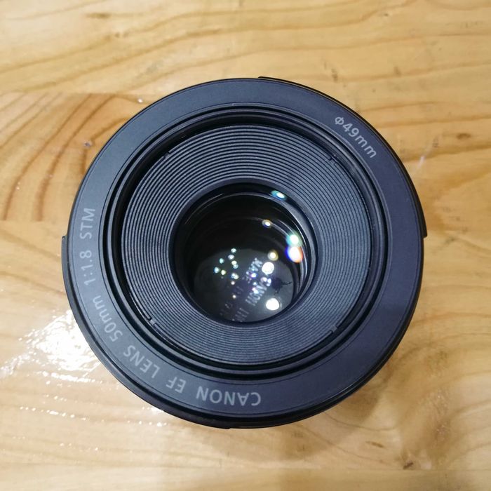 Canon EF 50mm f/1.8 STM, в коробке, состояние нового, не использовался