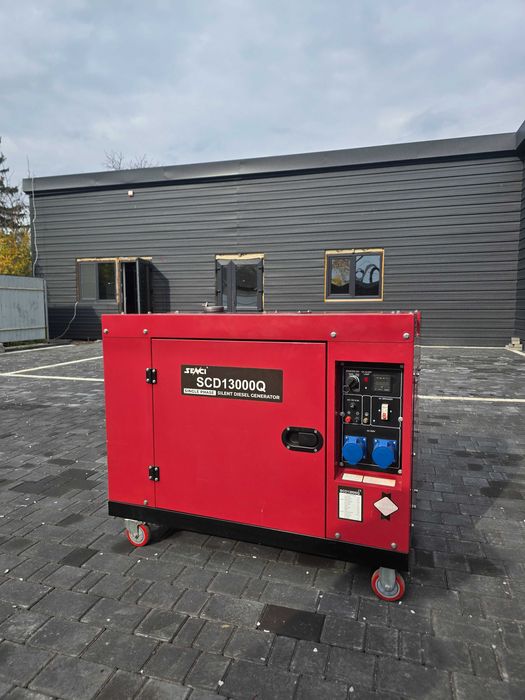 Дизель генератор 10кВт Senci SCD 13000Q з електростартером