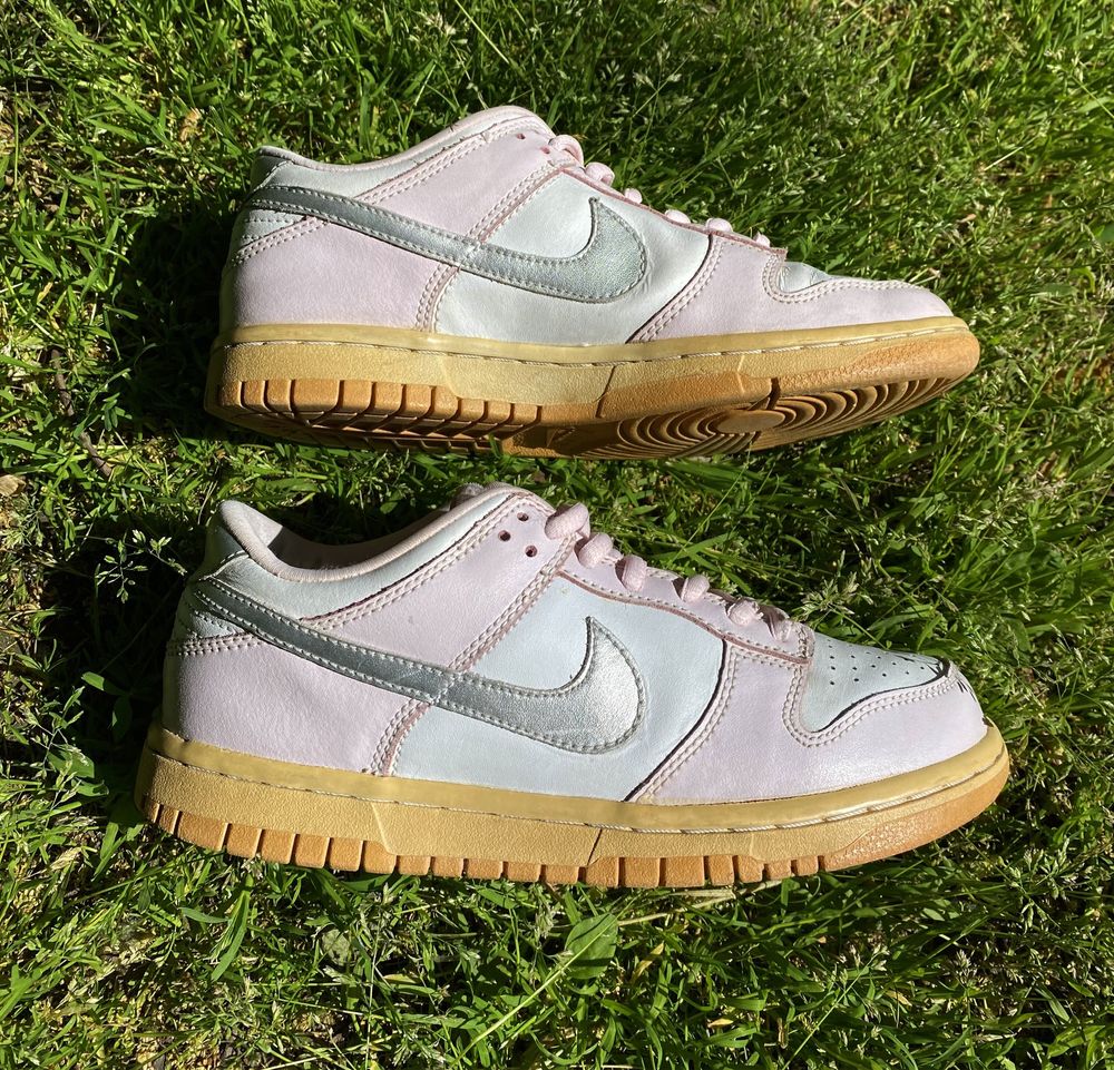 Кросівкт nike dunk pink vintage