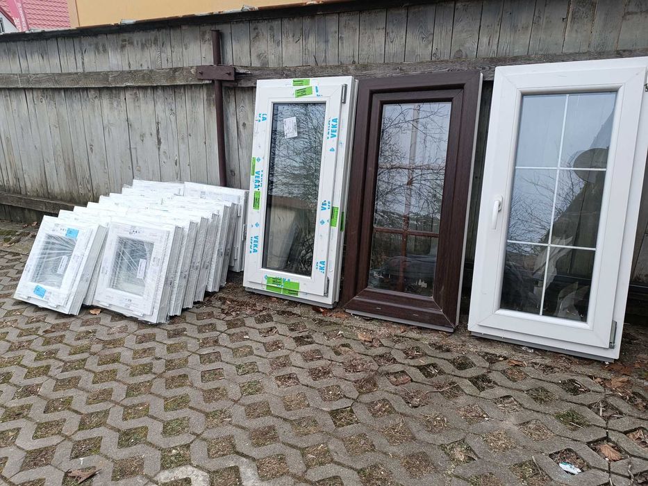 drzwi sklepowe usługowe zewnętrzne odporne PCV od ręki DOSTAWA ekspres