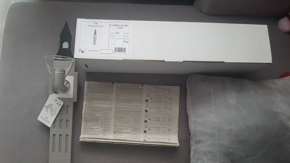 Kinkiet lampka London-Big Ben