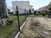 Ogrodzenia montaż panelowe siatka betonowe