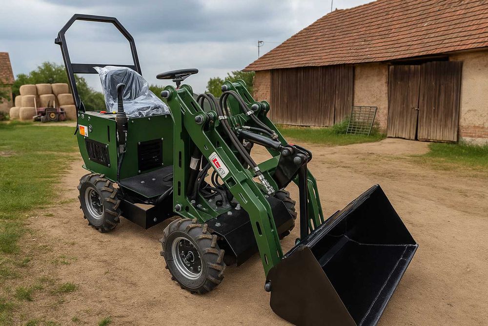 PolskaNowa Mini Ładowarka Kołowa Przegubowa Łamana MS-L116KN GWARANCJA