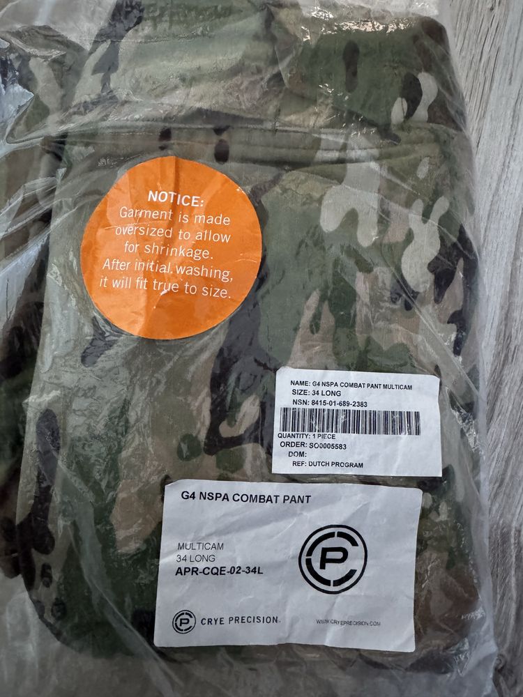 Spodnie Crye Precision G4 Multicam