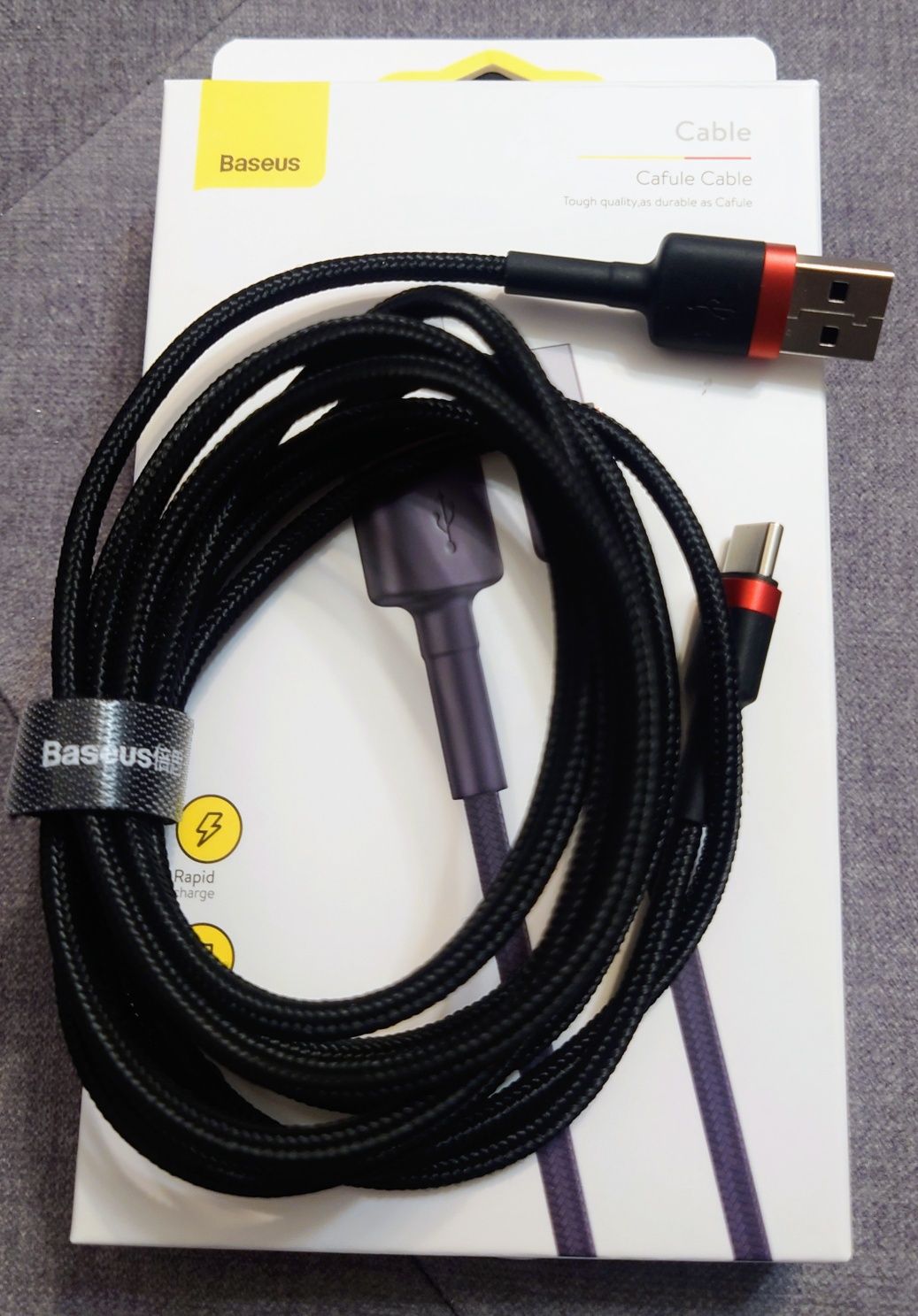 Kabel BASEUS KABEL USB-C TYP C Quick Charge 3.0 2A 200cm