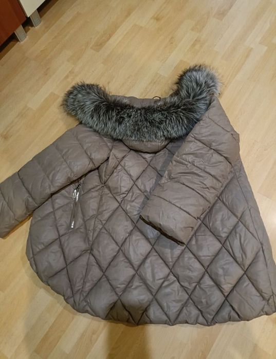 Куртка Пуховик з чорнобуркою