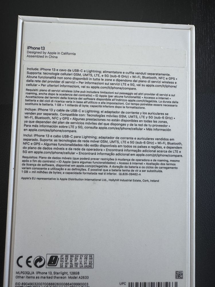 Vendo iPhone 13 128gb Branco