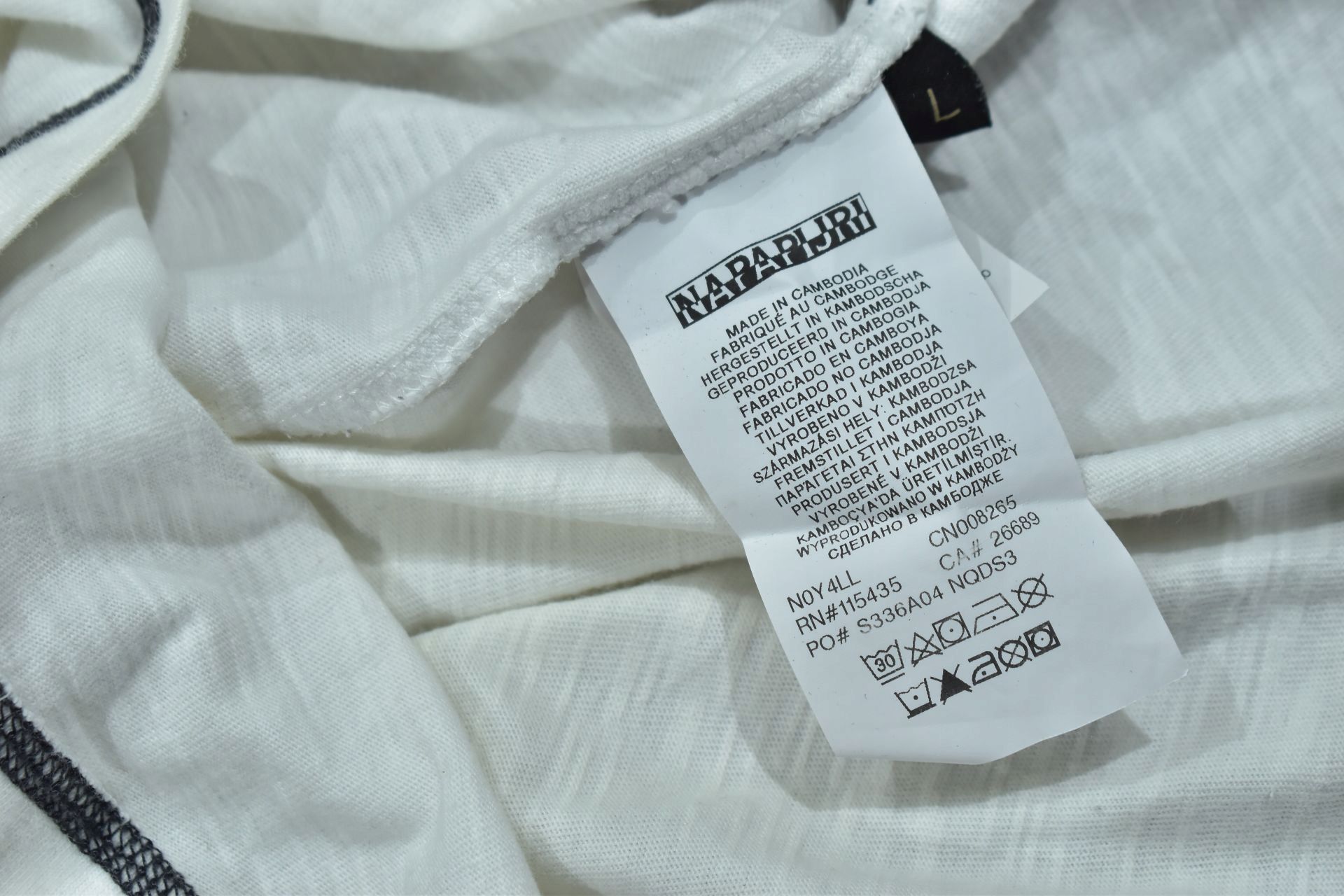 Napapijri Logowana Koszulka Polo / L
