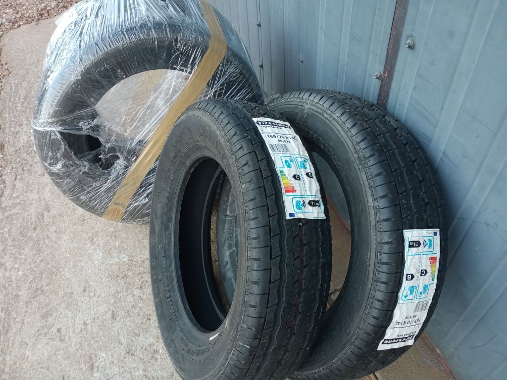 NOWE opony letnie Firestone 165/70 R14 C   do przyczepy, lawety