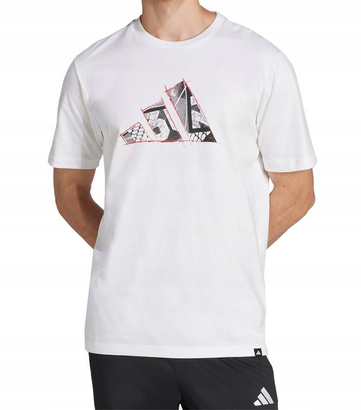 Adidas Męska Koszulka Bawełniana T-shirt Logo Graphic / rozm. 2xl