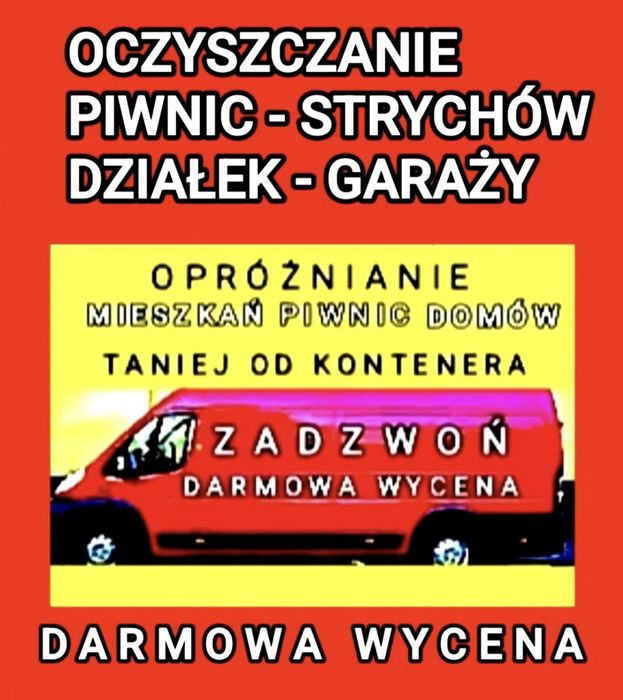 Transport przeprowadzki utylizacja likwidacja mieszkań pianina magazyn