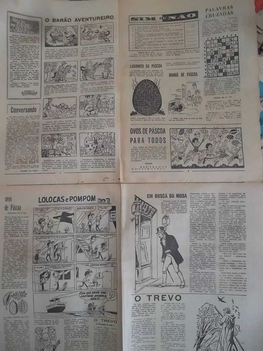 NAU CATRINETA - Suplemento BD do Diário de Notícias (1963) Grande lote