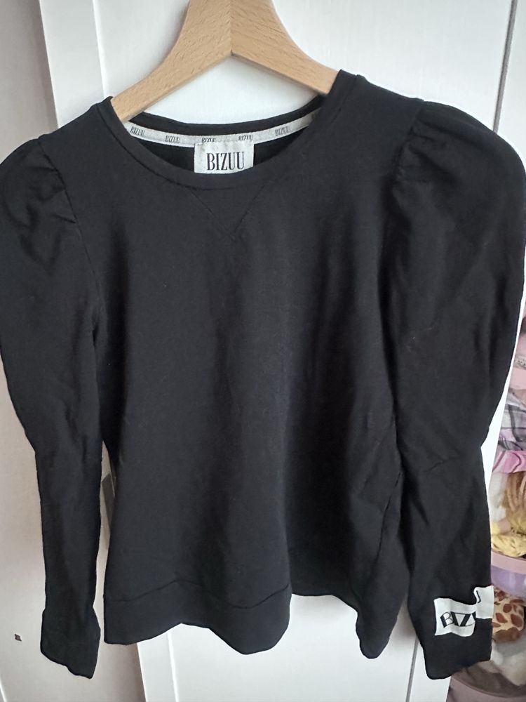 Bizuu bluza bufiaste rekawy xs 34 czarna