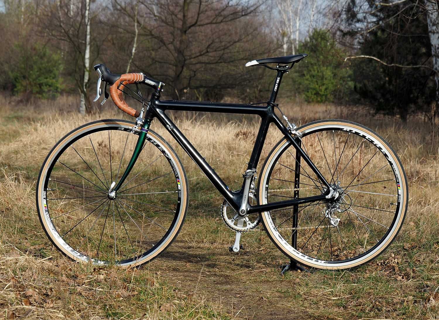 Klasyczny rower szosowy retro Trek 5000 karbon, Dura Ace, Ultegra