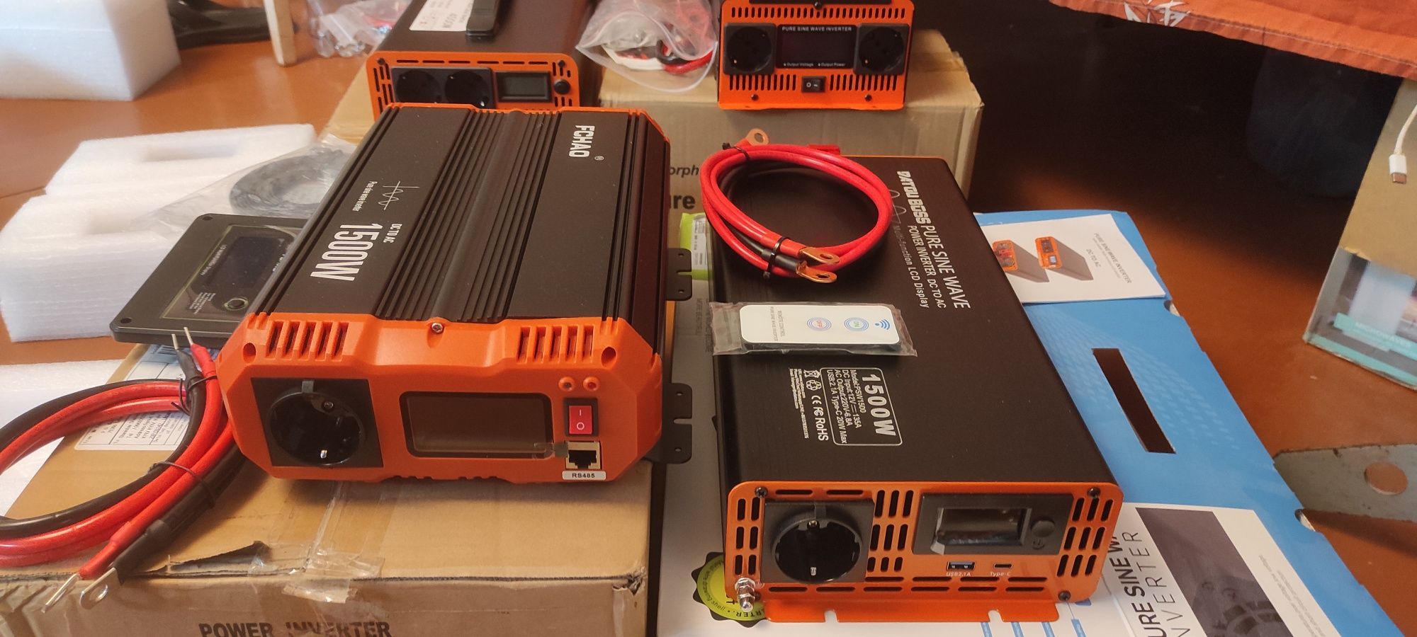 HOULI Datouboss FCHAO 1500W пік 3000W инвертор чистий синус