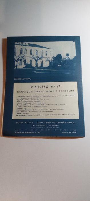 Vagos - Roteiro ROTEP | Incluí Mapa Desdobrável