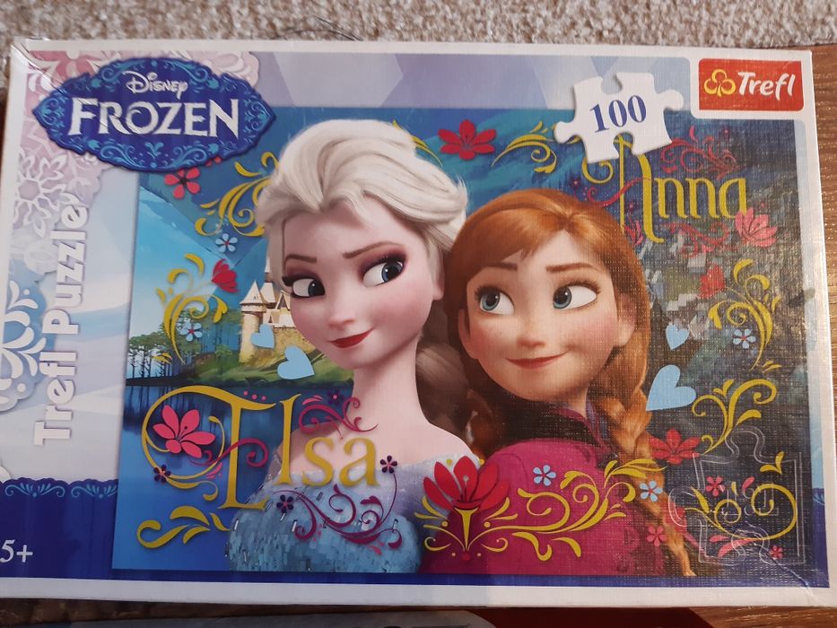 puzzle Kraina Lodu komplet