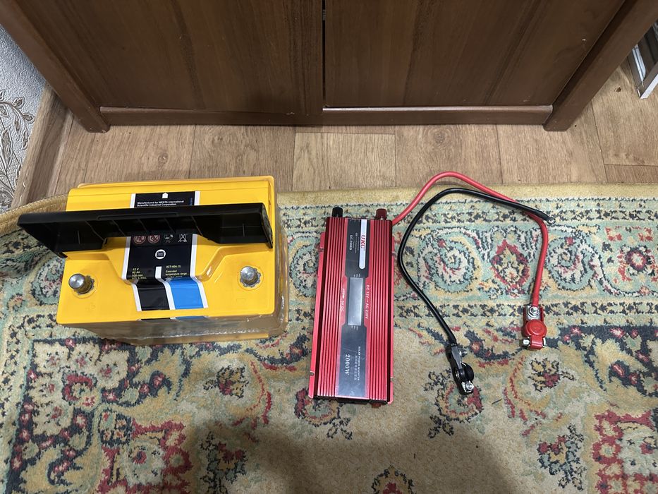 Приоброзователь + новый акумуллятор