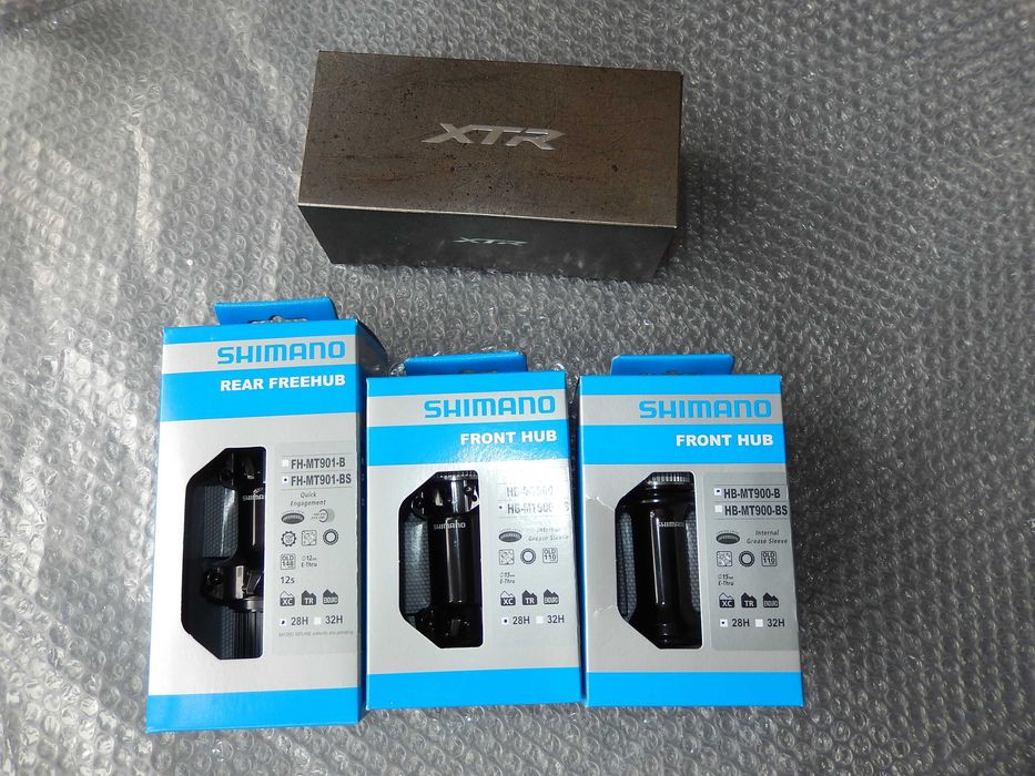 Передняя втулка Shimano XT, XTR (15x110, 15х100, 12x148)