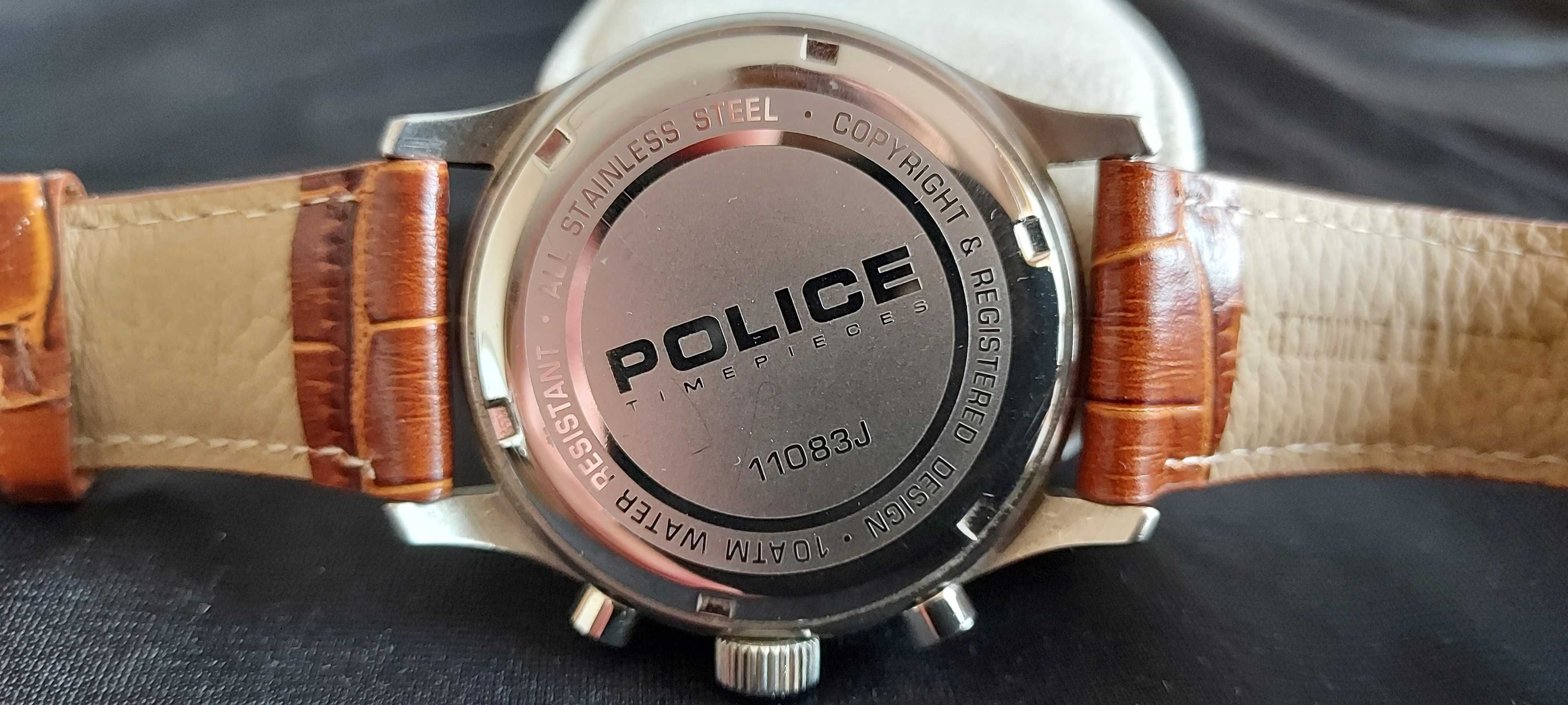 Relógio movimento quartz de marca Police como novo