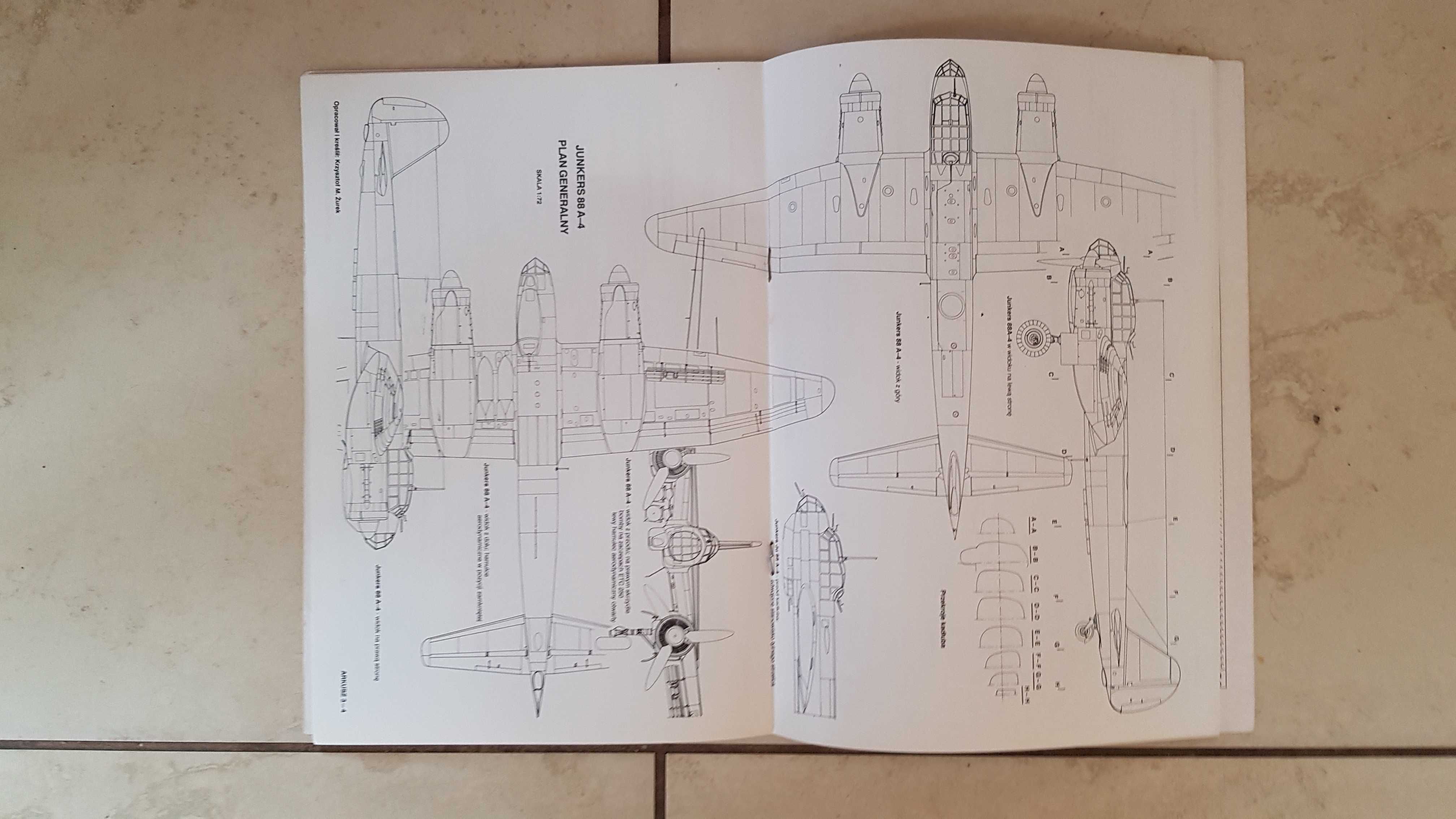Monografie lotnicze 4 A.J.-PRESS "Junkers" Ju 88- wyd. II uzup.