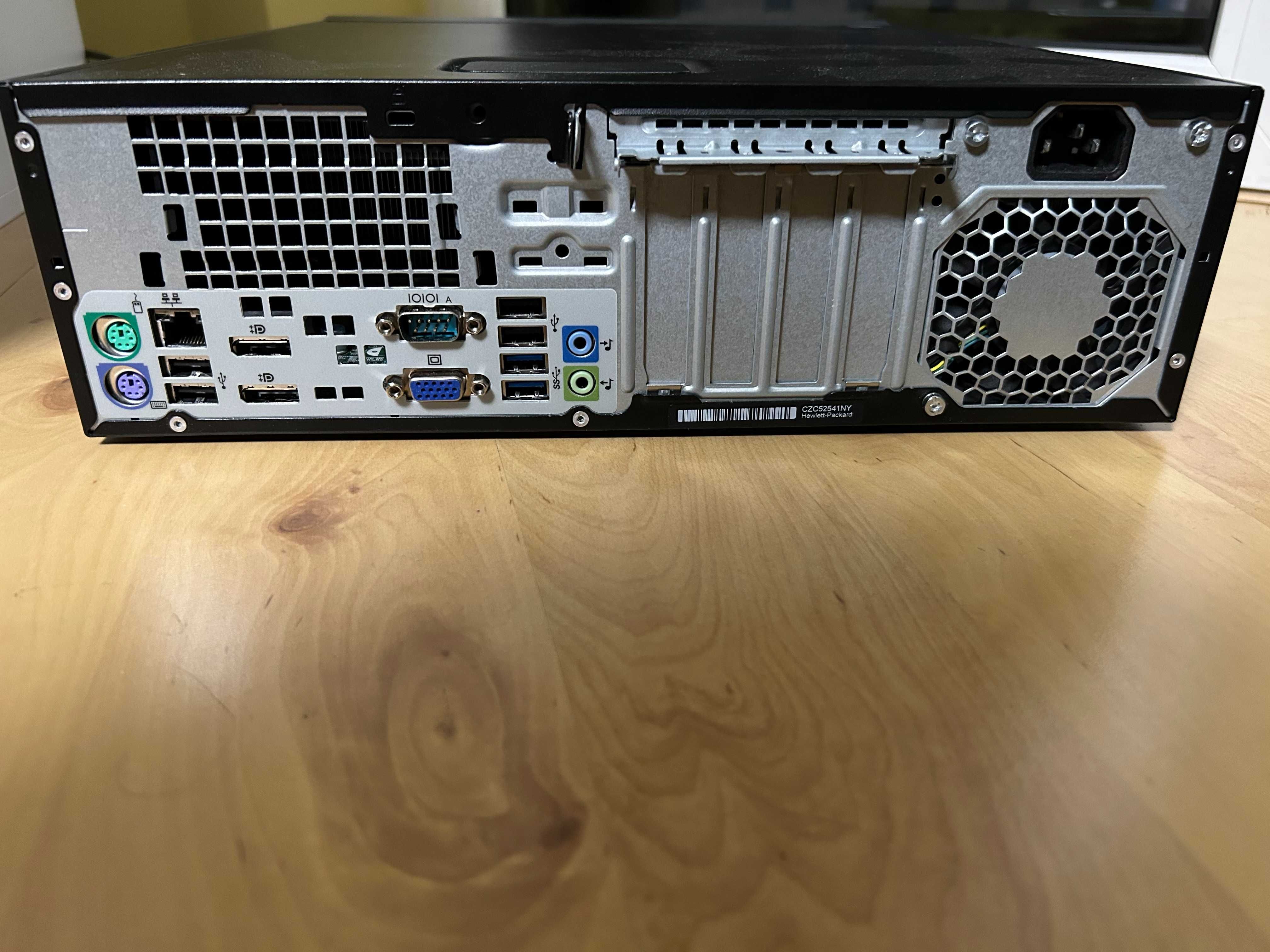 Bardzo ładny i szybki Komputer HP Elitedesk 800 g1 i5 16GB RAM 256 SSD