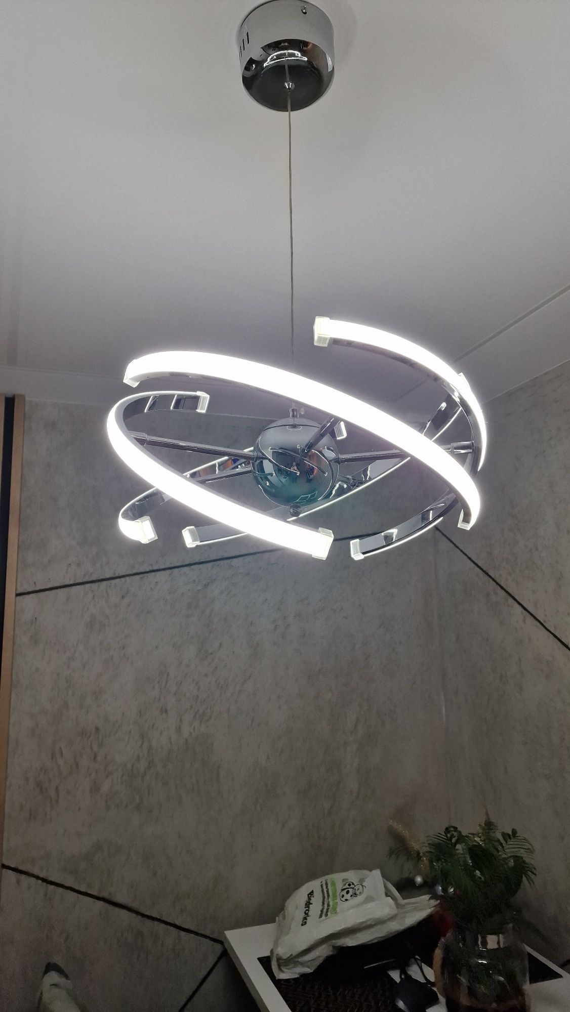 LAMPA LED UFO Sterownie pilotem