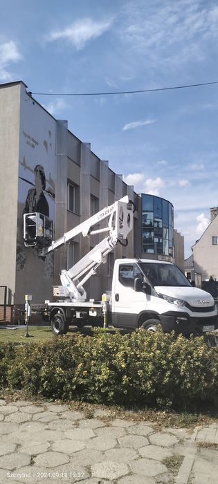 Podnośnik koszowy 21m z operatorem