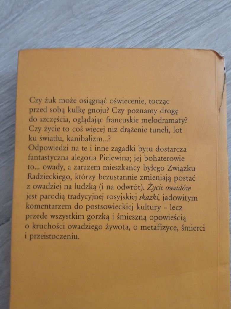 Życie owadów. Wiktor Pielewin