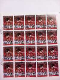 Bloczki znaczków 6 sztuk Malagasy