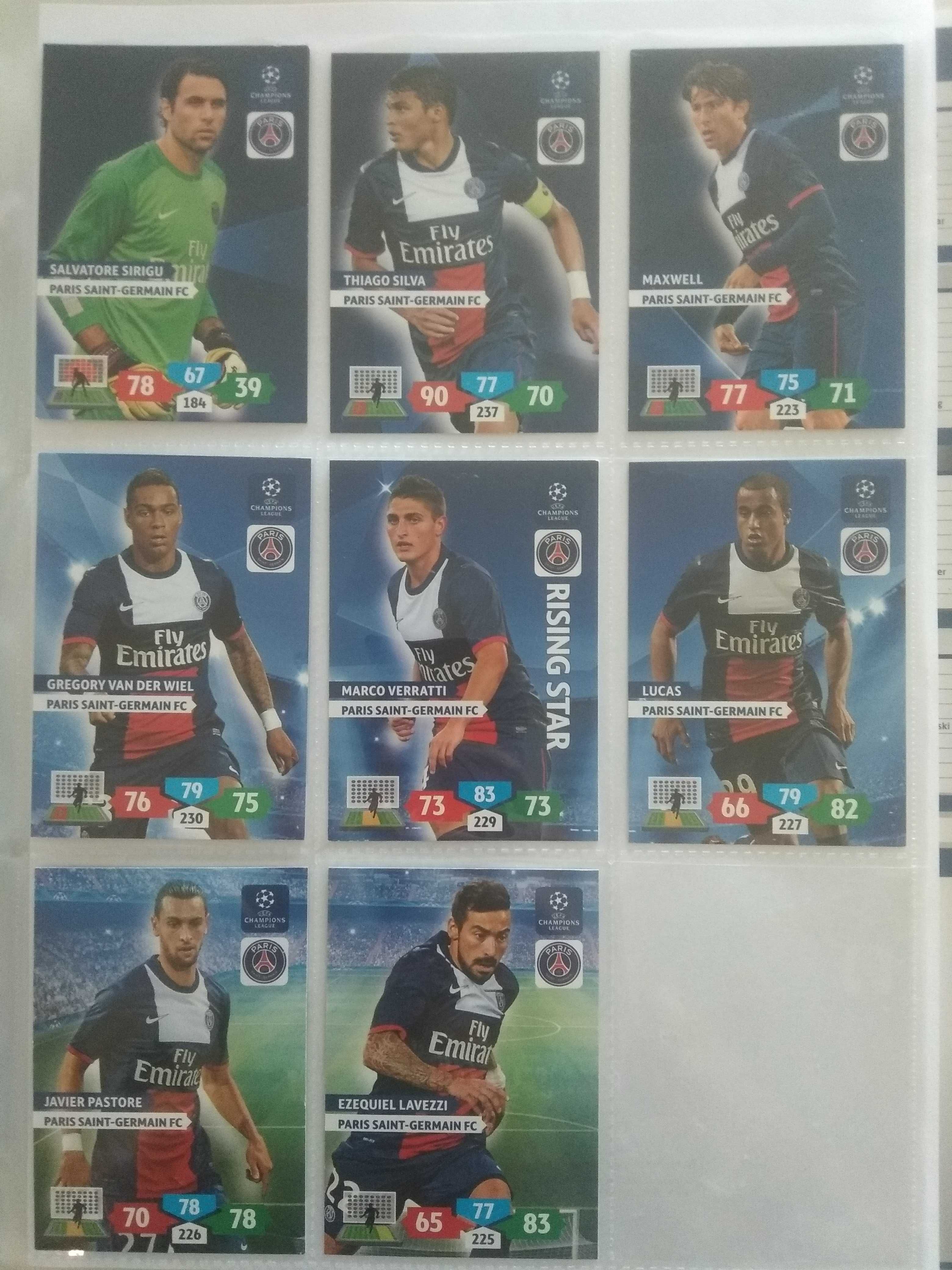 Champions League 2013/14 Base Cards