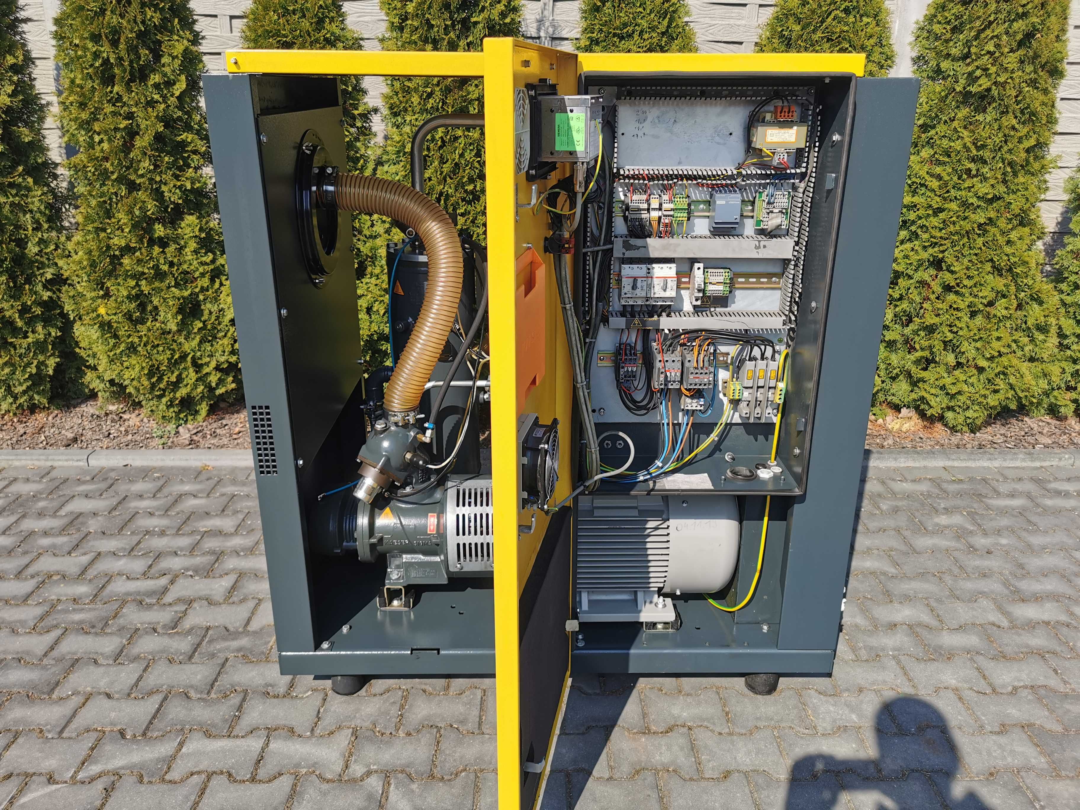 18.5kw  3200L/min Sprężarka śrubowa KAESER ASD 32 kompresor 8 bar