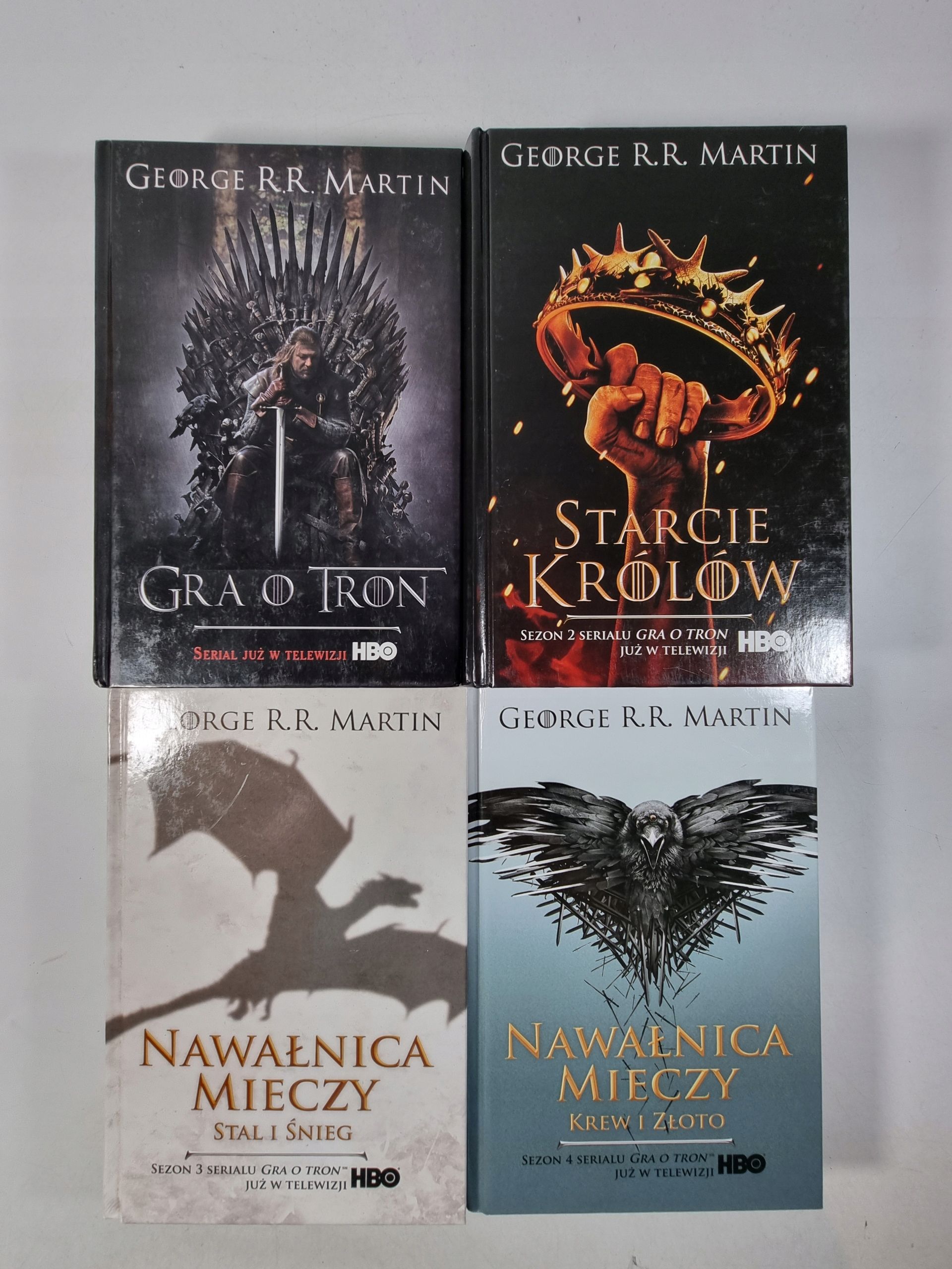 TWARDE / Gra o Tron 1-4 / George R.R. Martin