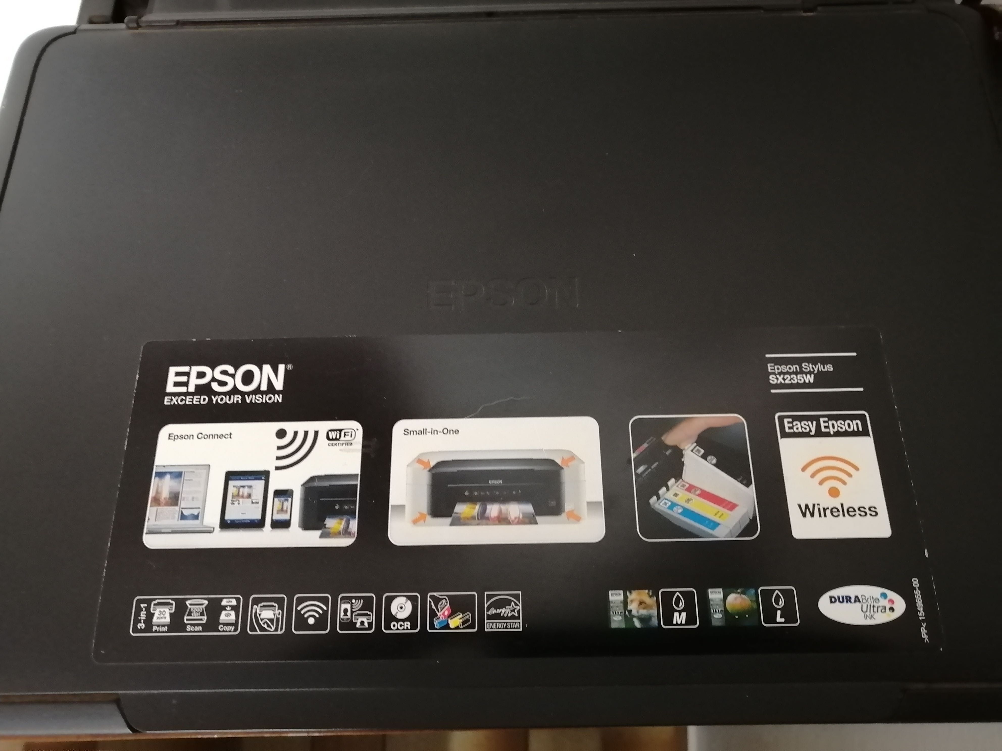 impressora epson wifi com cd de instalação