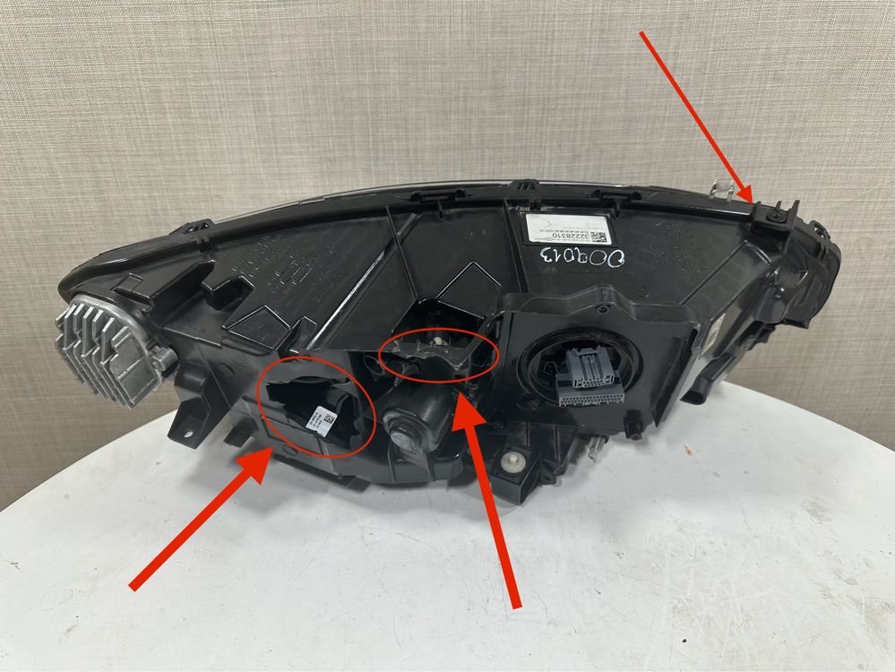 Фара передняя левая Volvo S90 V90 (2016-2024г.) 32228310