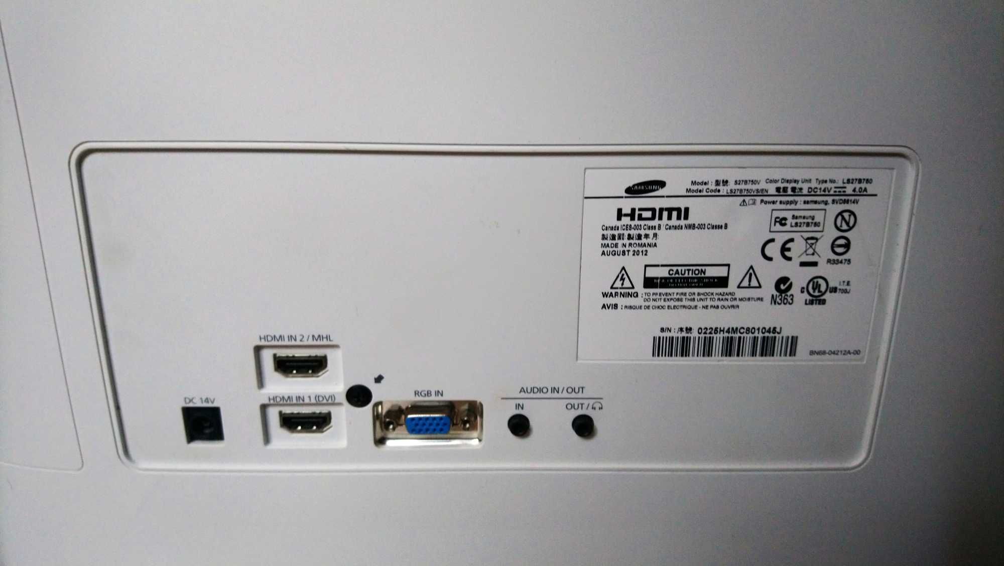 samsung monitor 27 cali s27b750