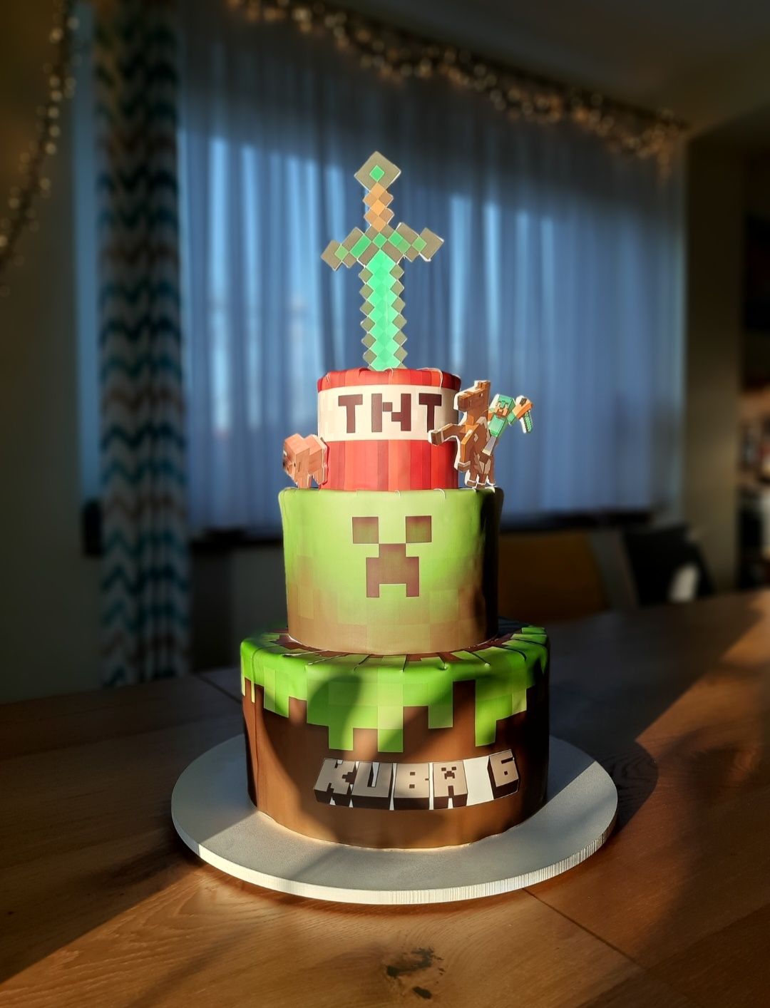 Torty Minecraft od 6 porcji