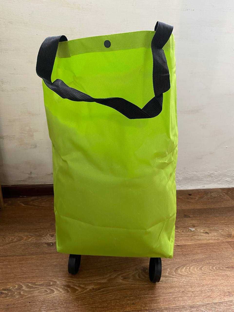 Складная тележка-сумка для покупок на колёсиках
