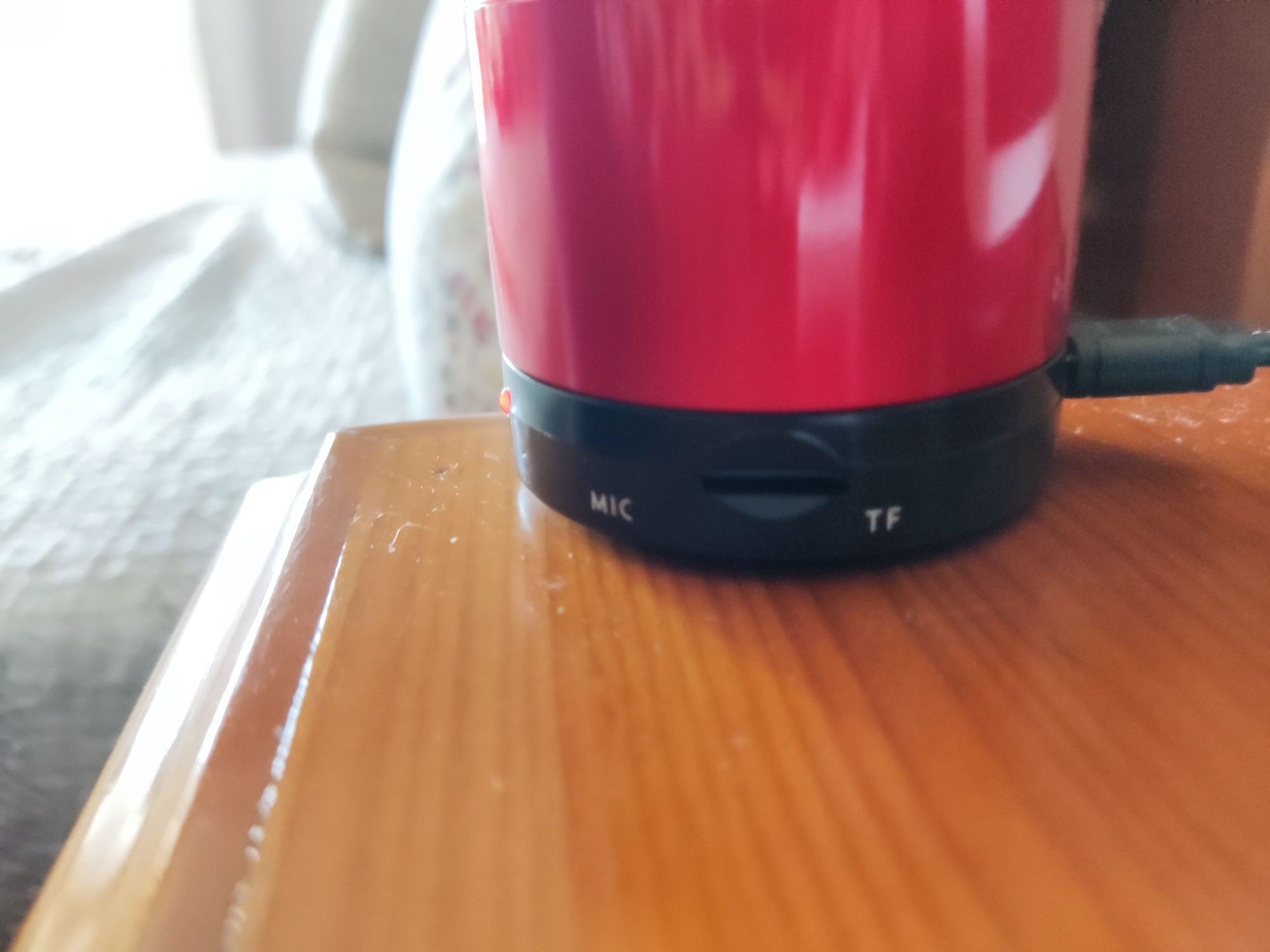Coluna sem fios, a bateria