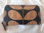 Orla kiely oryginalny portfel damski duży vintage