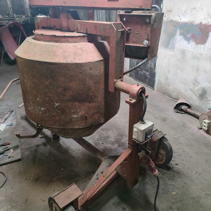 Betoniarka 380v 400L