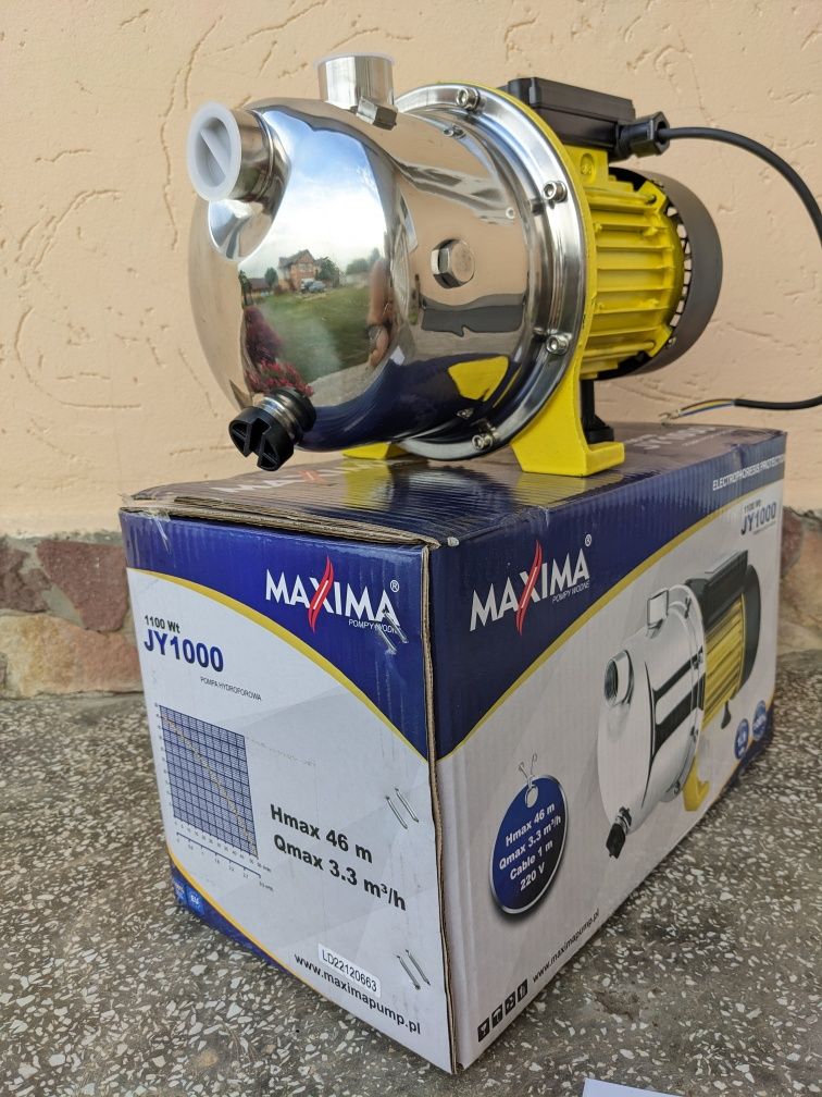 Pompa MAXIMA. Насос з нержавіючої сталі, для води, поливу